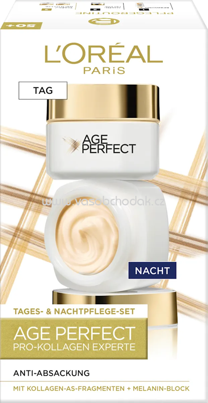 L'ORÉAL PARiS Gesichtspflegeset Anti Aging, Age Perfect 2tlg, 1 St