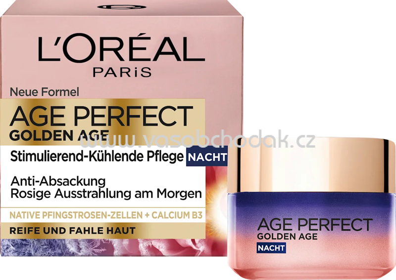 L'ORÉAL PARiS Nachtcreme Age Perfect Golden Age, 50 ml L'ORÉAL PARiS Nachtcreme Age Perfect Golden Age, 50 ml
