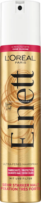 L'ORÉAL PARiS Elnett Haarspray Farbschutz, 300 ml L'ORÉAL PARiS Elnett Haarspray Farbschutz, 300 ml
