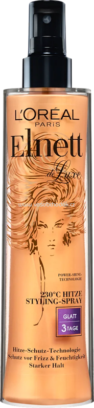 L'ORÉAL PARiS Elnett Stylingspray Hitzeschutz 3 Tage Glatt, 170 ml L'ORÉAL PARiS Elnett Stylingspray Hitzeschutz 3 Tage Glatt, 170 ml