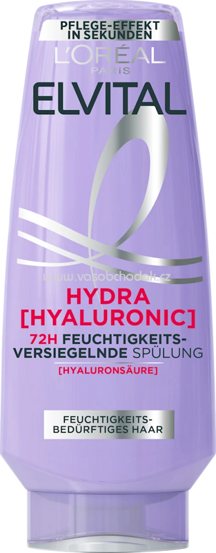 L'ORÉAL PARiS ELVITAL Conditioner Hydra Hyaluronic, feuchtigkeitsversiegelnd, 200 ml