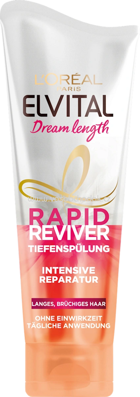 L'ORÉAL PARiS ELVITAL Haarkur Dream Length Rapid Reviver, 180 ml L'ORÉAL PARiS ELVITAL Haarkur Dream Length Rapid Reviver, 180 ml