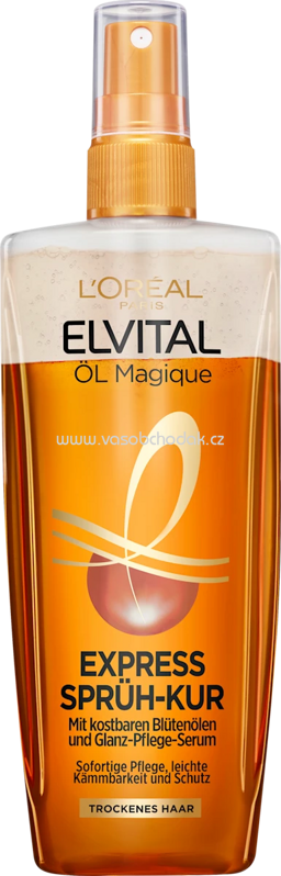 L'ORÉAL PARiS ELVITAL Haaröl Öl Magique Express Sprühkur, 200 ml