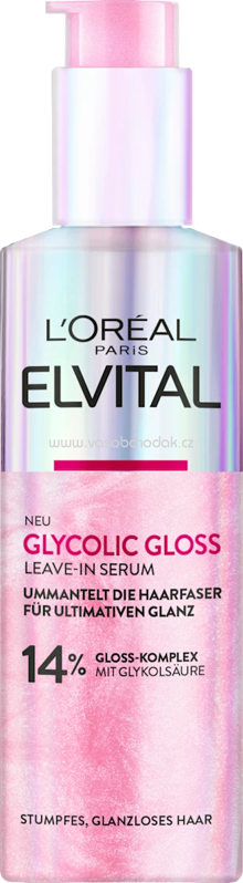 L'ORÉAL PARiS ELVITAL Leave-In Serum Glycolic Gloss, 150 ml