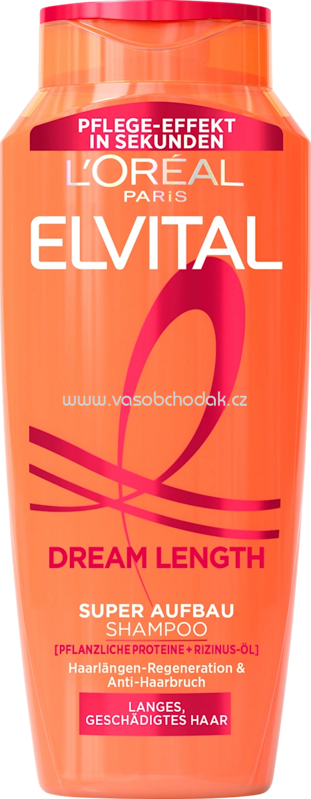 L'ORÉAL PARiS ELVITAL Shampoo Dream Length, 250 ml