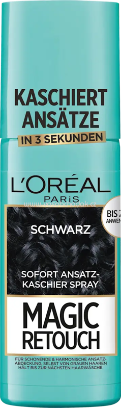 L'ORÉAL PARiS MAGIC RETOUCH Ansatzspray Schwarz, 75 ml L'ORÉAL PARiS MAGIC RETOUCH Ansatzspray Schwarz, 75 ml
