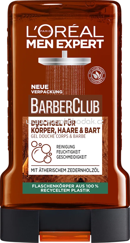 L'ORÉAL PARiS MEN EXPERT Duschgel Barber Club 3in1, 250 ml L'ORÉAL PARiS MEN EXPERT Duschgel Barber Club 3in1, 250 ml
