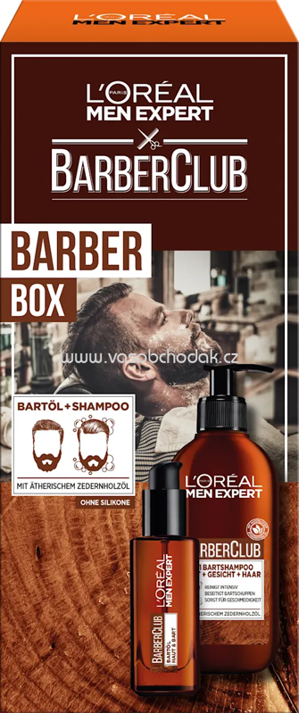L'ORÉAL PARiS MEN EXPERT Geschenkset Barber Club, Barber Box 2tlg, 1 St L'ORÉAL PARiS MEN EXPERT Geschenkset Barber Club, Barber Box 2tlg, 1 St