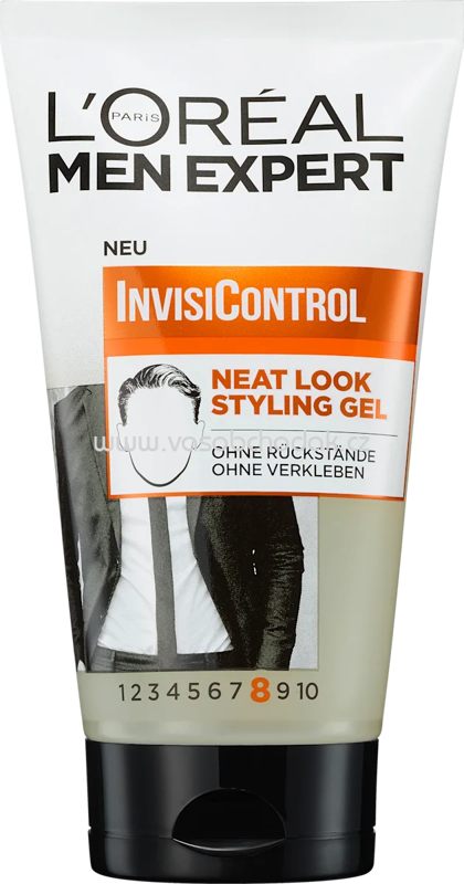 L'ORÉAL PARiS MEN EXPERT Haargel InvisiControl Neat Look Styling Gel, 150 ml L'ORÉAL PARiS MEN EXPERT Haargel InvisiControl Neat Look Styling Gel, 150 ml