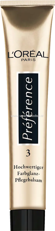 L'ORÉAL PARiS PRÉFÉRENCE Haarkur Farbglanz Pflegebalsam, 54 ml L'ORÉAL PARiS PRÉFÉRENCE Haarkur Farbglanz Pflegebalsam, 54 ml