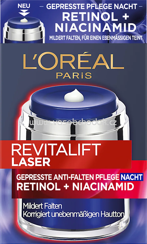 L'ORÉAL PARiS REVITALIFT Anti Falten Nachtcreme Revitalift Laser, 50 ml L'ORÉAL PARiS REVITALIFT Anti Falten Nachtcreme Revitalift Laser, 50 ml