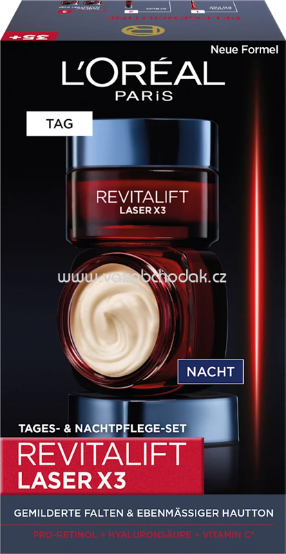 L'ORÉAL PARiS REVITALIFT Geschenkset Anti Aging, Revitalift Laser x3 2tlg, 1 St L'ORÉAL PARiS REVITALIFT Geschenkset Anti Aging, Revitalift Laser x3 2tlg, 1 St