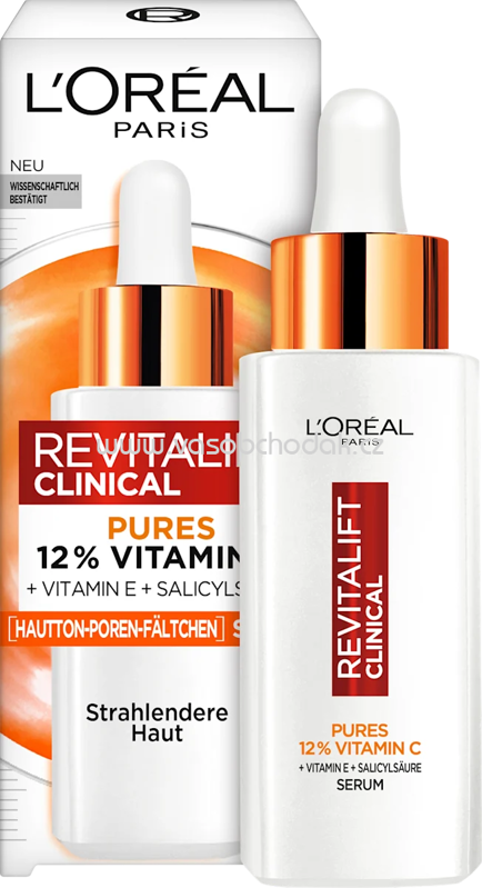 L'ORÉAL PARiS REVITALIFT Serum Revitalift Clinical Vitamin C & Vitamin E, 30 ml L'ORÉAL PARiS REVITALIFT Serum Revitalift Clinical Vitamin C & Vitamin E, 30 ml