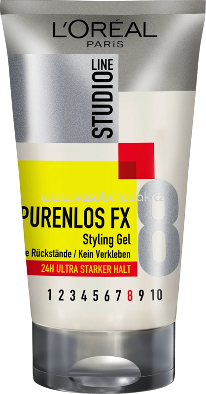 L'ORÉAL PARiS STUDIO LINE Haargel Spurenlos FX Ultra Starker Halt, 150 ml L'ORÉAL PARiS STUDIO LINE Haargel Spurenlos FX Ultra Starker Halt, 150 ml