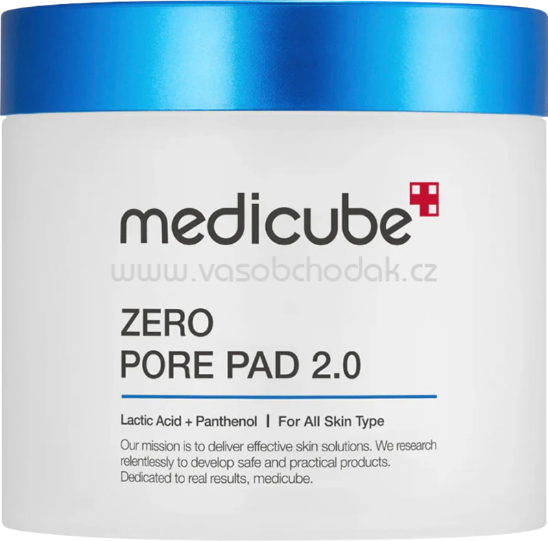 medicube Gesichtsreinigungstücher Zero Pore Pad 2.0, 70 St