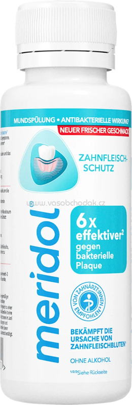 meridol Mundspülung Zahnfleischschutz antibakteriell, 100 ml meridol Mundspülung Zahnfleischschutz antibakteriell, 100 ml