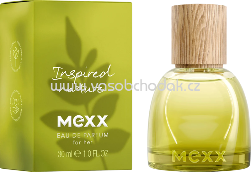 Mexx Inspired Nature for her Eau de Parfum, 30 ml Mexx Inspired Nature for her Eau de Parfum, 30 ml