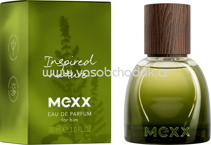 Mexx Inspired Nature for him Eau de Parfum, 30 ml Mexx Inspired Nature for him Eau de Parfum, 30 ml