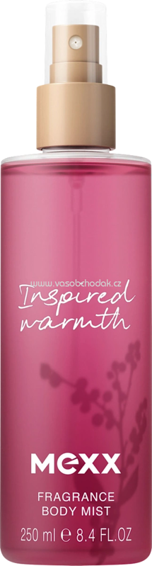 Mexx Inspired Warmth Körperspray Body Mist, 250 ml Mexx Inspired Warmth Körperspray Body Mist, 250 ml