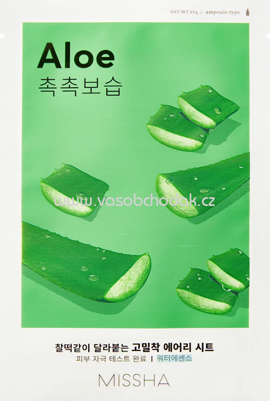 MISSHA Tuchmaske Airy Fit Aloe, 1 St