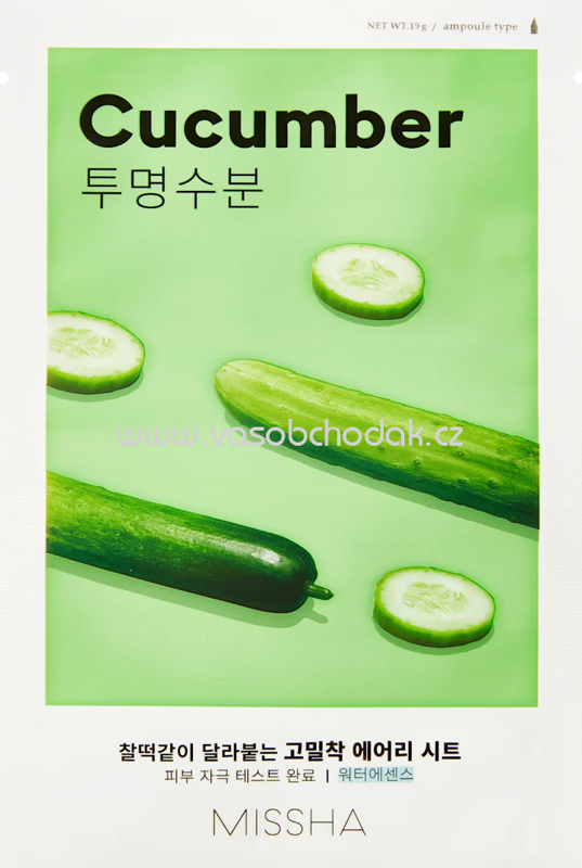 MISSHA Tuchmaske Cucumber, 1 St