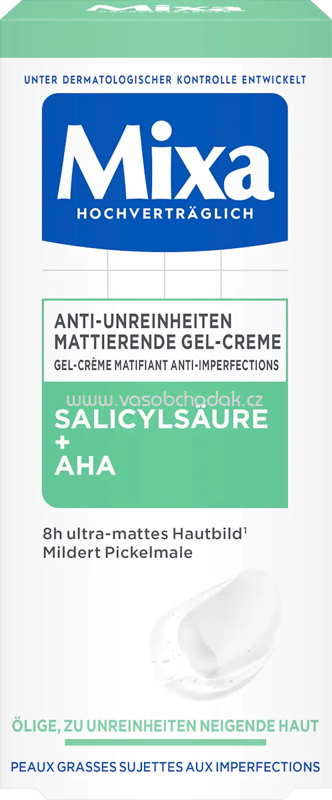 Mixa Gel-Creme mattierend Anti-Unreinheiten, 50 ml