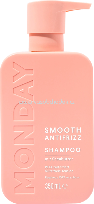 MONDAY Shampoo Smooth Anti Frizz, 350 ml MONDAY Shampoo Smooth Anti Frizz, 350 ml