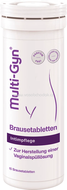 Multi-Gyn Brausetabletten zur Vaginalspüllösung, 10 St Multi-Gyn Brausetabletten zur Vaginalspüllösung, 10 St