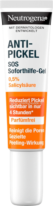 Neutrogena Anti Pickel Gel SOS Soforthilfe, 15 ml Neutrogena Anti Pickel Gel SOS Soforthilfe, 15 ml