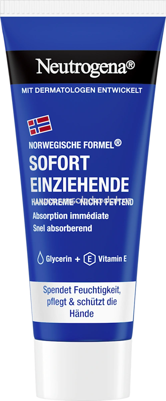 Neutrogena Handcreme sofort einziehend, Reisegröße, 15 ml Neutrogena Handcreme sofort einziehend, Reisegröße, 15 ml