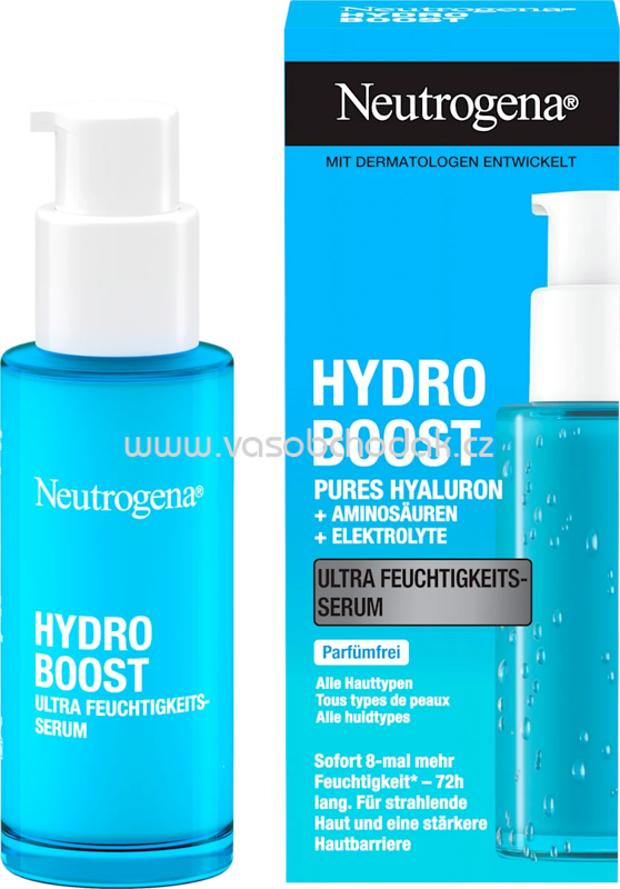 Neutrogena Serum Hydro Boost Pures Hyaluron, 30 ml Neutrogena Serum Hydro Boost Pures Hyaluron, 30 ml