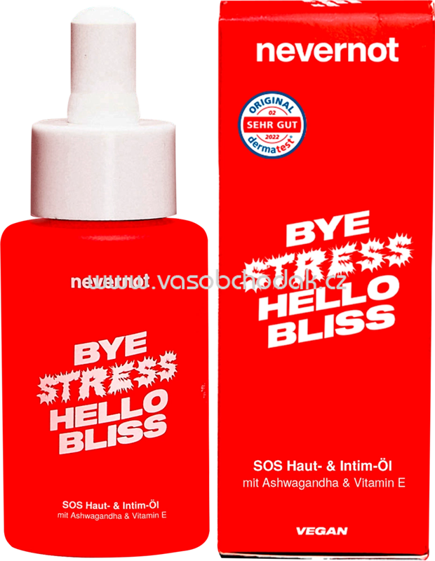 nevernot Körperöl SOS Skin Oil, 30 ml nevernot Körperöl SOS Skin Oil, 30 ml