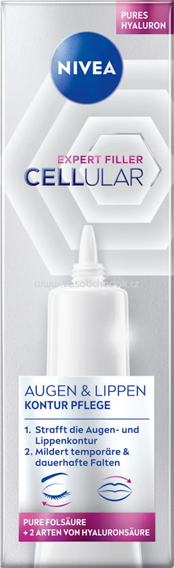 NIVEA Augen- und Lippenpflege Cellular Expert Filler, 15 ml NIVEA Augen- und Lippenpflege Cellular Expert Filler, 15 ml