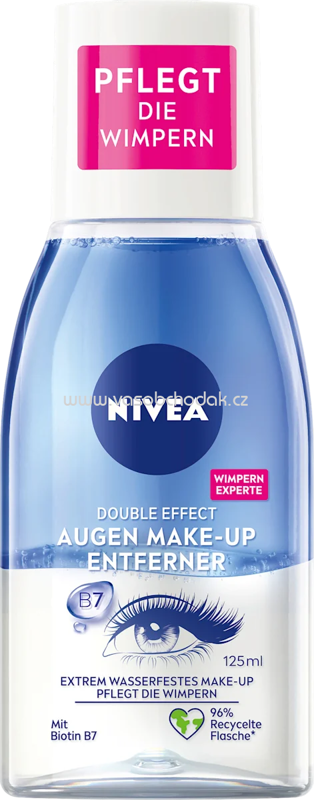 NIVEA Augen Make-up Entferner double effect, 125 ml NIVEA Augen Make-up Entferner double effect, 125 ml