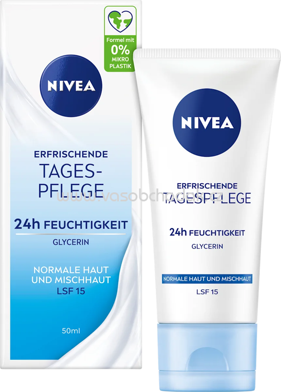 NIVEA Gesichtscreme Essentials erfrischend LSF 15, 50 ml NIVEA Gesichtscreme Essentials erfrischend LSF 15, 50 ml