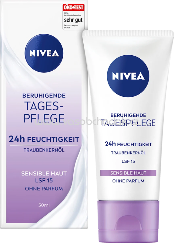 NIVEA Gesichtscreme Essentials sensible Haut LSF 15, 50 ml NIVEA Gesichtscreme Essentials sensible Haut LSF 15, 50 ml
