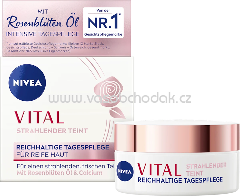 NIVEA Gesichtscreme Vital strahlender Teint, 50 ml