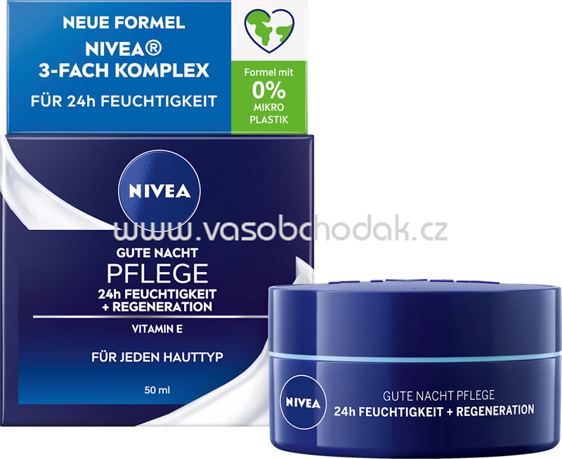 NIVEA Nachtcreme Essentials Gute-Nacht-Pflege, 50 ml NIVEA Nachtcreme Essentials Gute-Nacht-Pflege, 50 ml