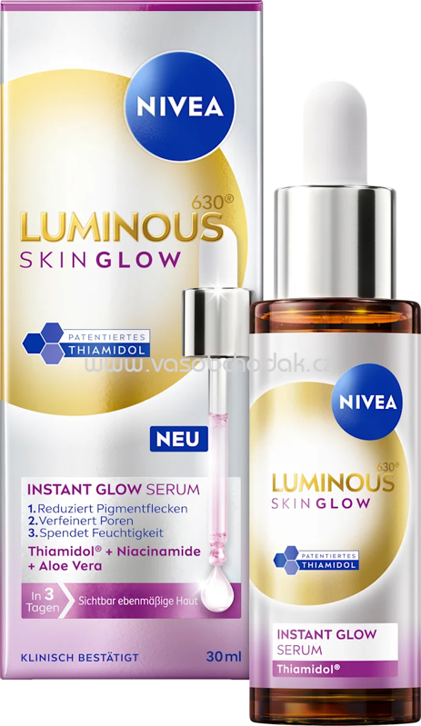 NIVEA Serum Luminous Skin Glow, 30 ml NIVEA Serum Luminous Skin Glow, 30 ml
