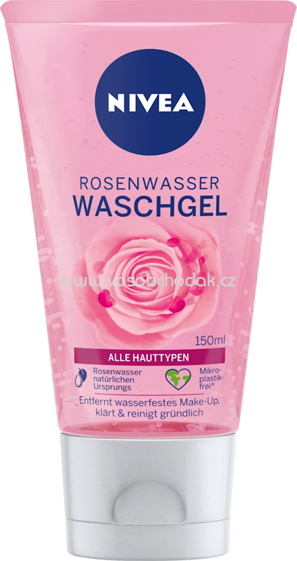 NIVEA Waschgel Rosenwasser, 150 ml NIVEA Waschgel Rosenwasser, 150 ml