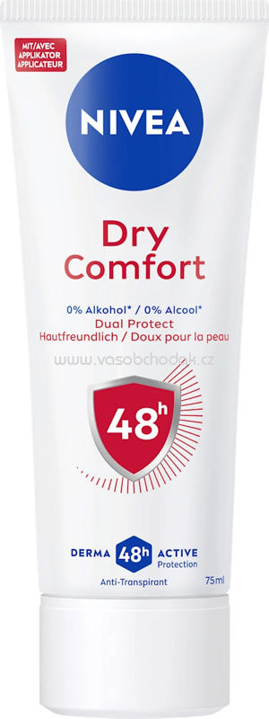 NIVEA Antitranspirant Deocreme Dry Comfort, 75 ml NIVEA Antitranspirant Deocreme Dry Comfort, 75 ml