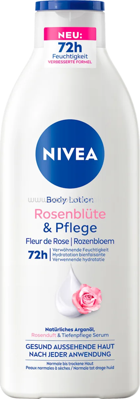 NIVEA Bodylotion Rosenblüte & Pflege, 400 ml NIVEA Bodylotion Rosenblüte & Pflege, 400 ml