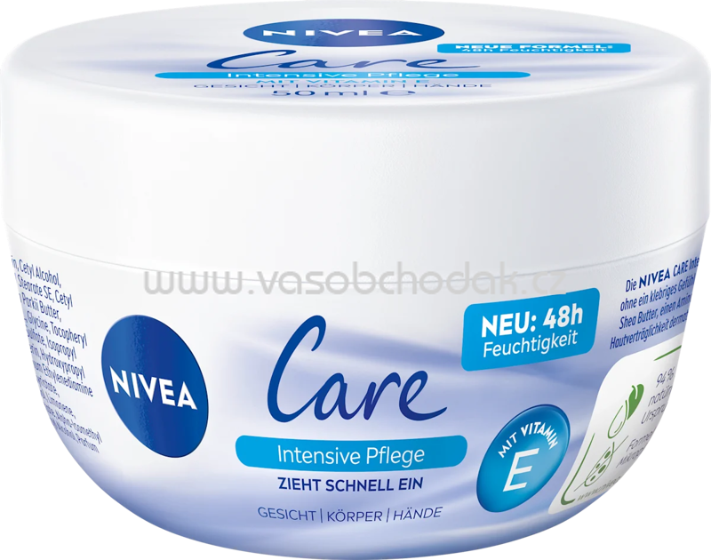 NIVEA Care Creme Intensive Pflege Reisegröße, 50 ml NIVEA Care Creme Intensive Pflege Reisegröße, 50 ml