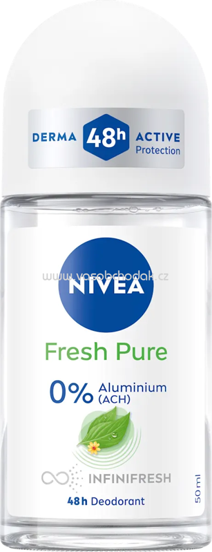 NIVEA Deo Roll-on Fresh Pure, 50 ml NIVEA Deo Roll-on Fresh Pure, 50 ml