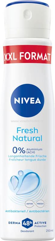 NIVEA Deospray Fresh Natural, 250 ml