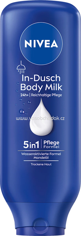 NIVEA Körpermilch In-Dusch Body Milk, 400 ml