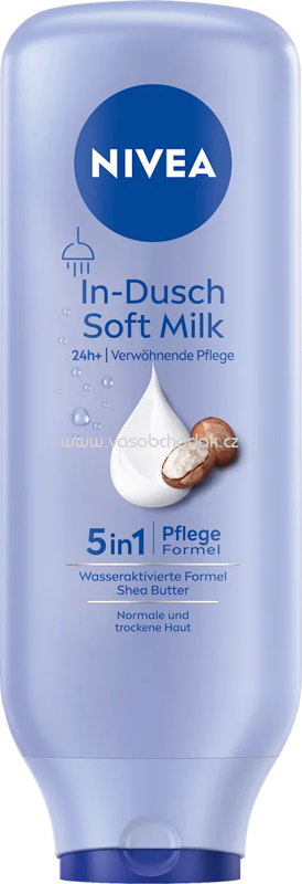NIVEA Körpermilch In-Dusch Soft Milk, 400 ml