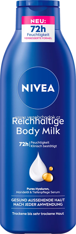 NIVEA Körpermilch reichhaltig, 250 ml