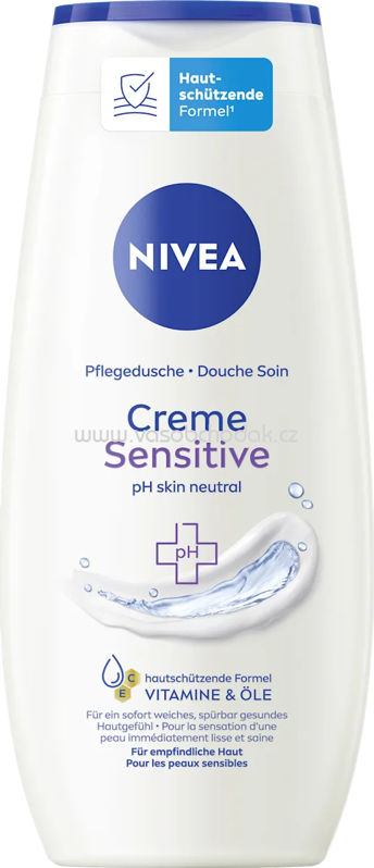 NIVEA Pflegedusche Creme Sensitive, 250 ml NIVEA Pflegedusche Creme Sensitive, 250 ml