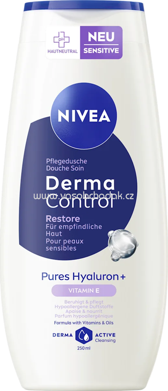 NIVEA Pflegedusche Derma Control Restore, 250 ml NIVEA Pflegedusche Derma Control Restore, 250 ml